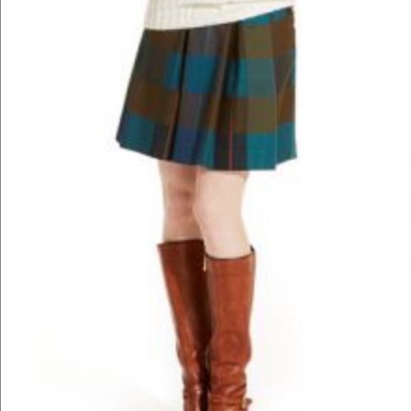 🧚🏽♂️TOMMY HILFIGER🧚🏽♂️PLAID PLEATED SKIRT - Picture 1 of 6